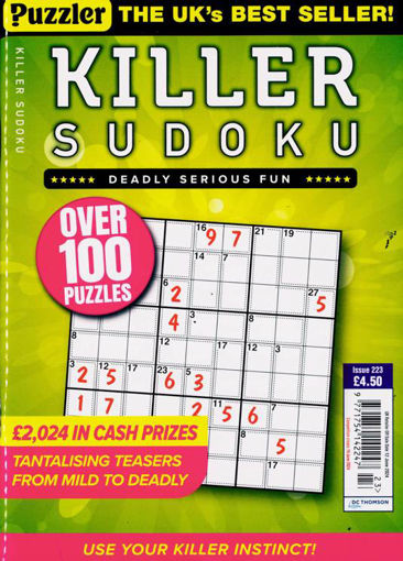 Picture of PUZZLER KILLER SUDOKU